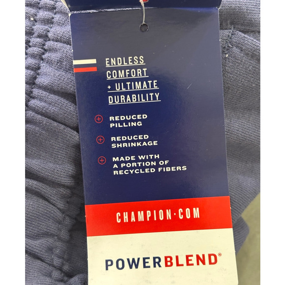 Champion Men's Powerblend Joggers, Big C Outline Embroidery GF22H XL - Picture 3 of 5